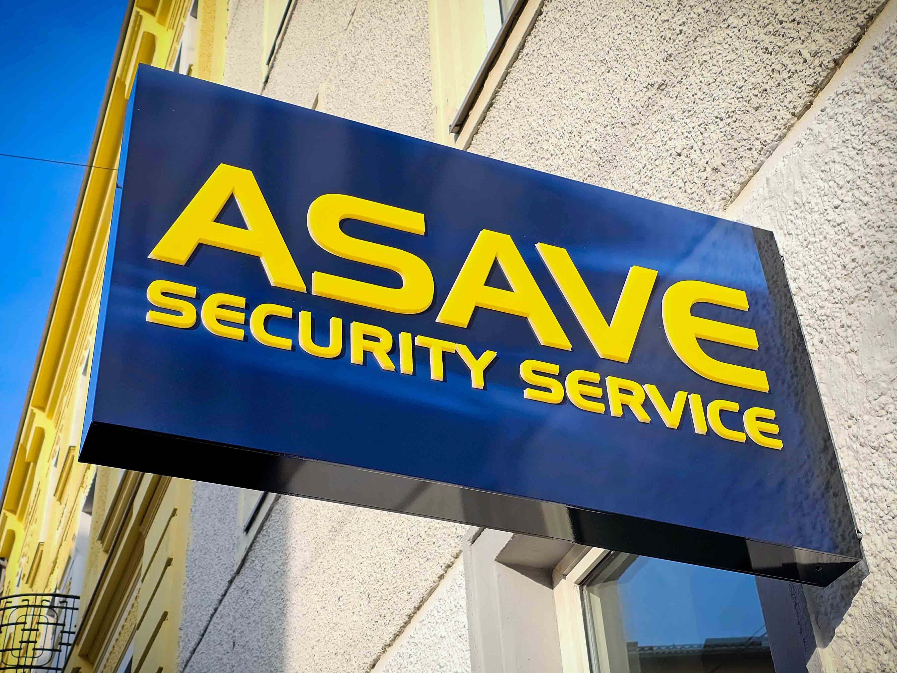Willkommen bei ASAVE Security Service